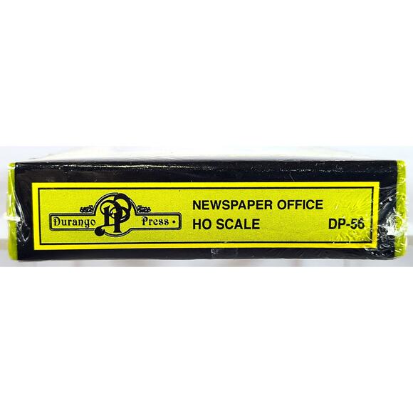 Durango Press HO Scale NEWSPAPER OFFICE DP-65 Model Kit, New, See Pics/Descr. - Picture 8 of 8